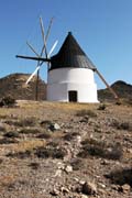 Andalucia - Cabo de Gata - a windmill in San José