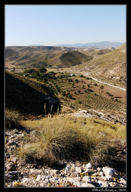 Andalucia - Cabo de Gata - valley at Cala del Plomo