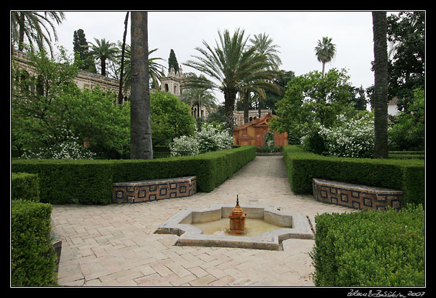 Sevilla - gardens of Real Alc�zar