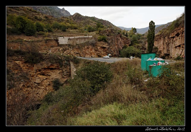 Armenia  - Devil`s bridge in Vorotan canyon