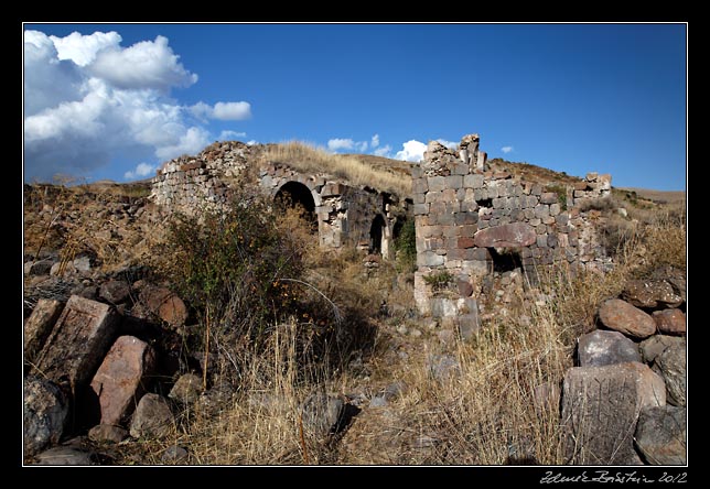 Armenia - Tsakhatskar  - monastery ruins