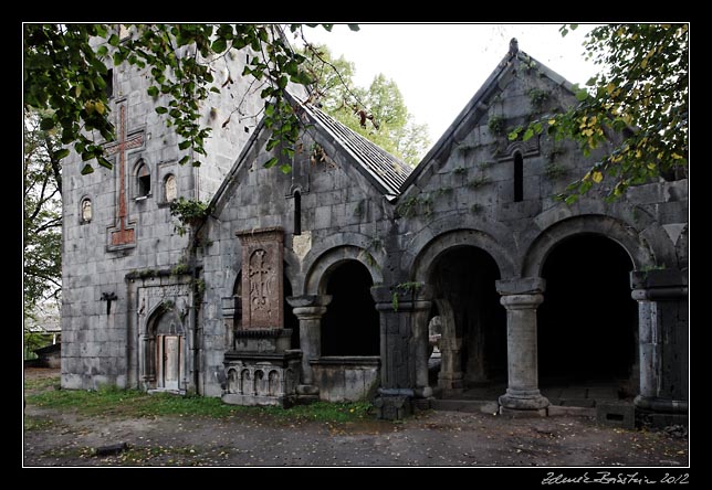 Armenia - Sanahin - gavits and the bell tower