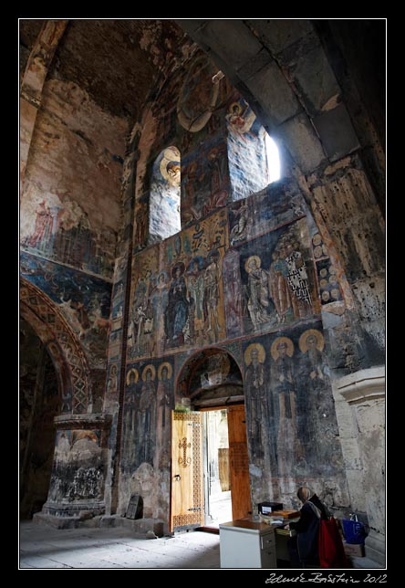 Armenia - Akhtala - S. Astvatsatsin - frescoes