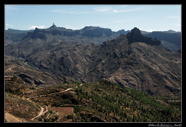 Gran Canaria - from Artenara to the south