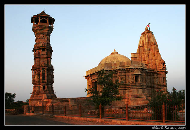Jain Keerti Stambh and temple - Chittaurgarh