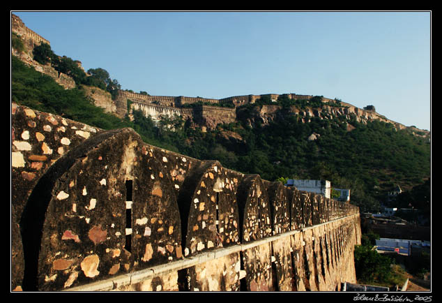 ramparts of Chittaurgarh