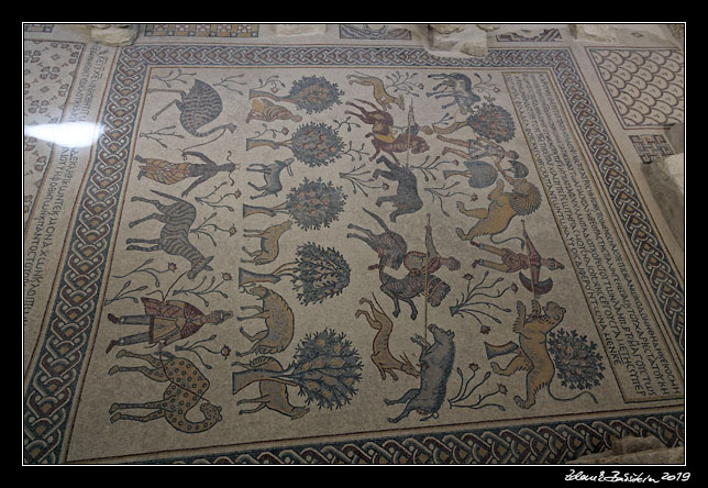 Mt. Nebo - Basilica of Moses - mosaics