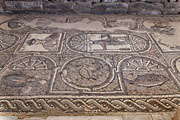 Petra - Byzantian church mosaics
