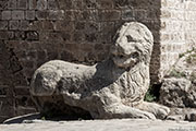 North Cyprus - Famagusta - lion at Porta del mare