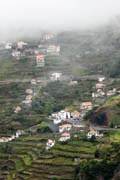 terraced countryside in Ribeira da Janela valley