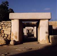 prehistoric temple Tarxien, Malta