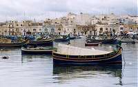 fishing village Marsaxlokk, Malta