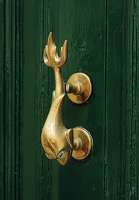 brass door knocker, Malta