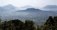pohled z Monte Cassino