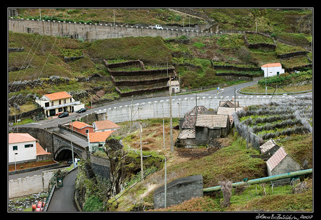 old and new in Ribeira da Janela